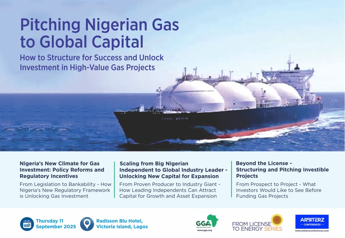 Pitching Nigerian Gas to. Global Capital